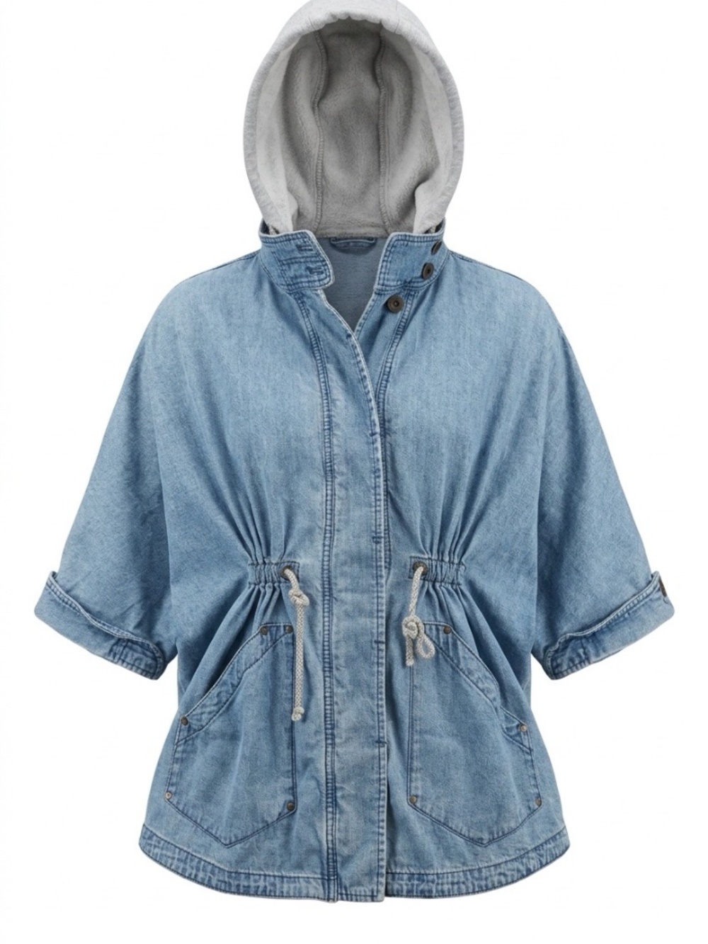 Anthropologie Pilcro Denim Kimono Denim Jacket - Size XS/S